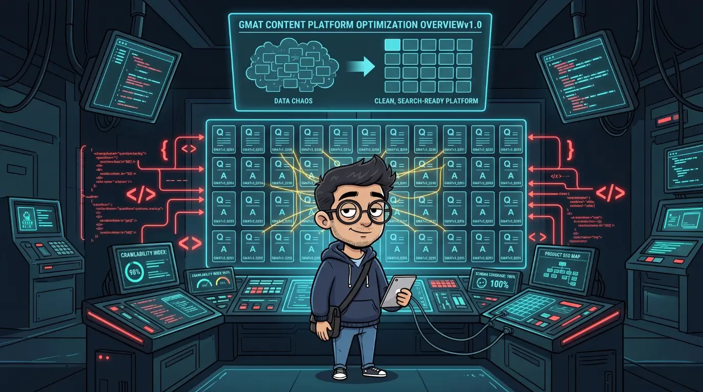 The GMAT Giant SEO Portfolio by Syed Suheb Hussain